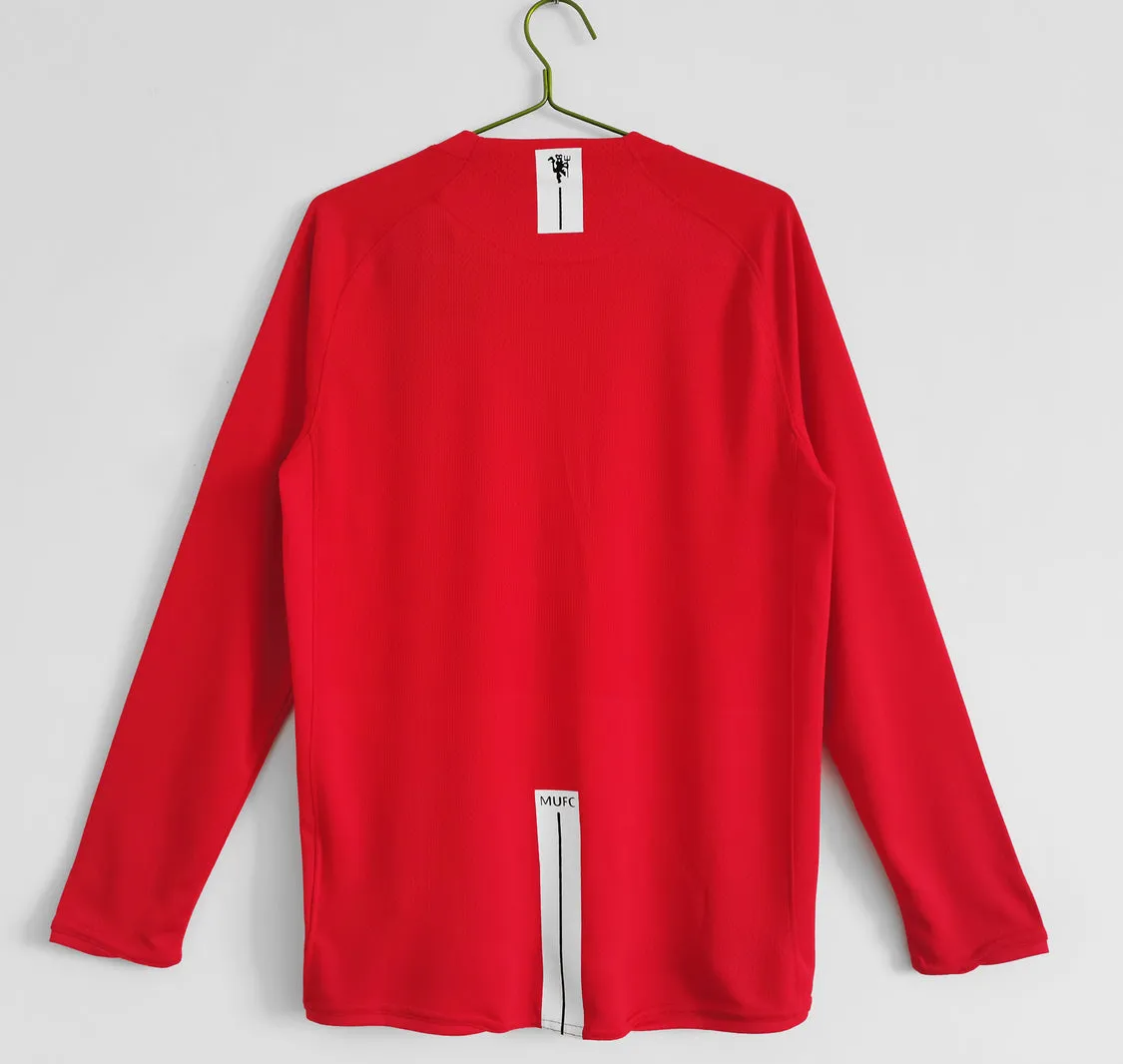 07/08 Manchester United Home kit( LONG SLEEVE)