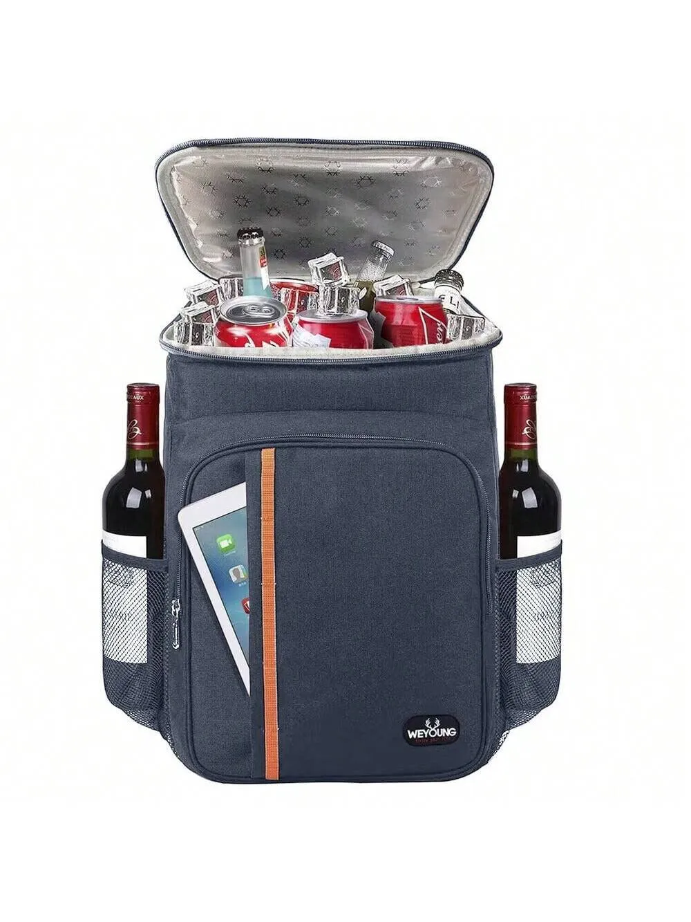 30 Cans Oxford Cooler Backpack Insulated Waterproof Cooler Lunch Bag