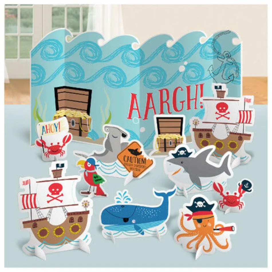 Ahoy Birthday Table Decorating Kit