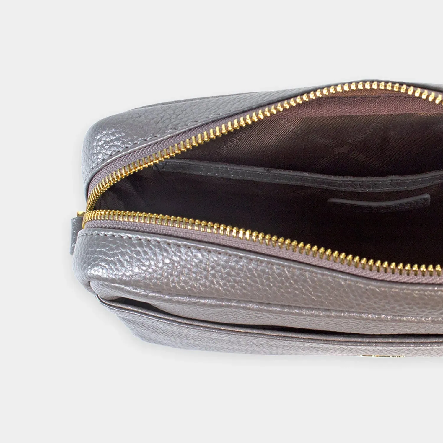 ALESSIA Camera Bag with Chain titan