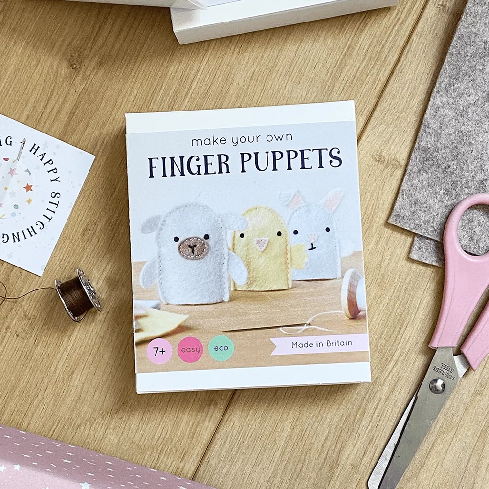 Animal Finger Puppets Craft Kit