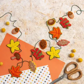 Autumn Garland Felt Craft Kit