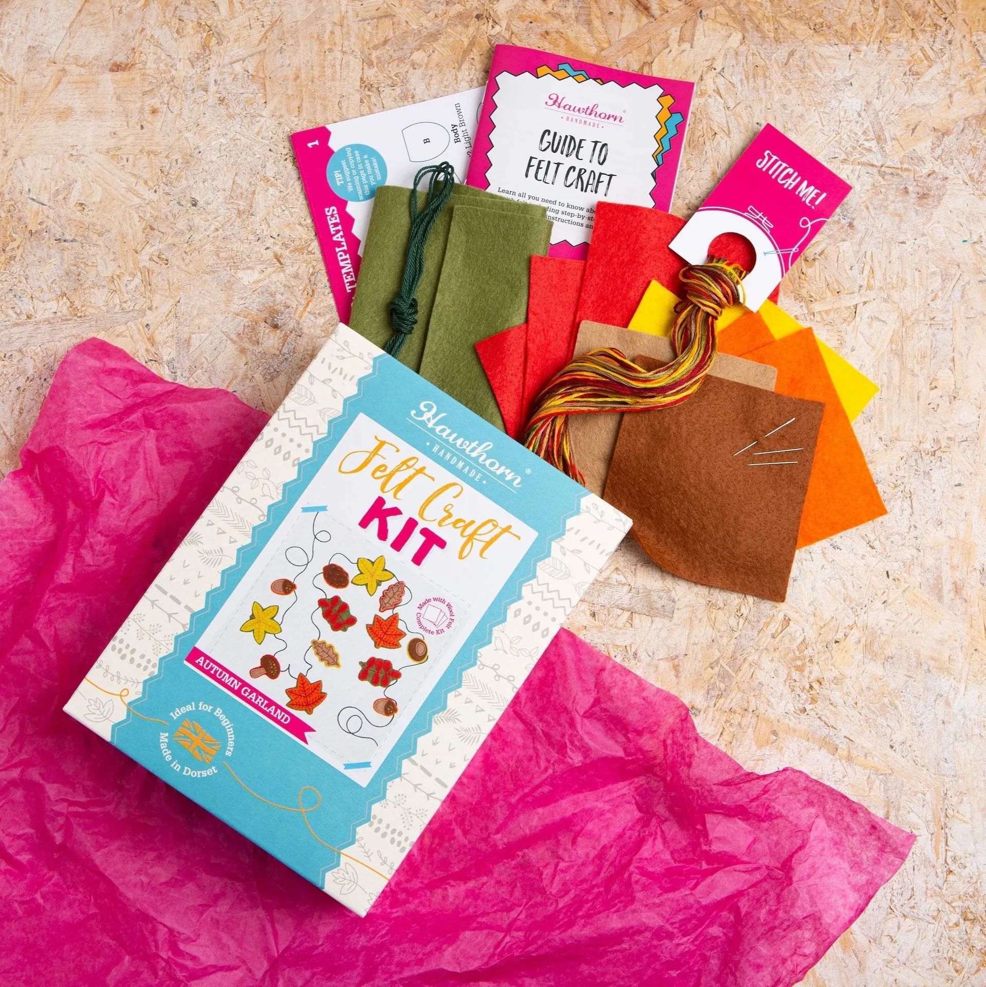 Autumn Garland Felt Craft Kit