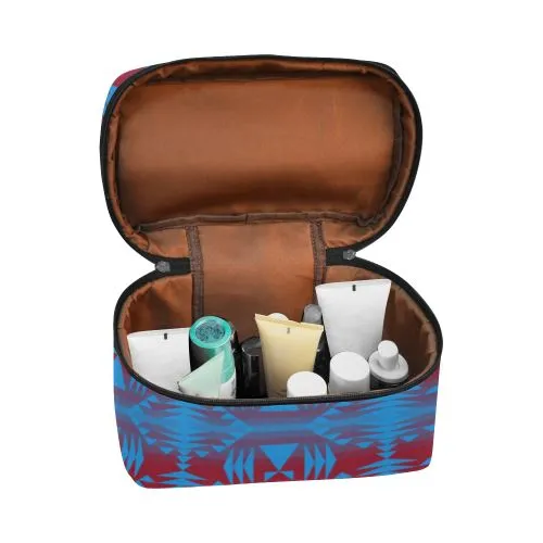 Between the Mountains Sierra Deep lake Cosmetic Bag/Large