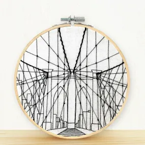 Brooklyn Bridge Embroidery Kit
