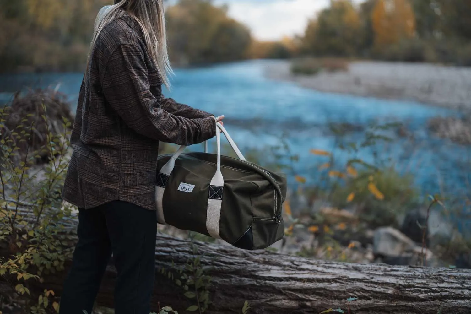 Canvas Weekend Duffel | The War & Peace Bag | 46L