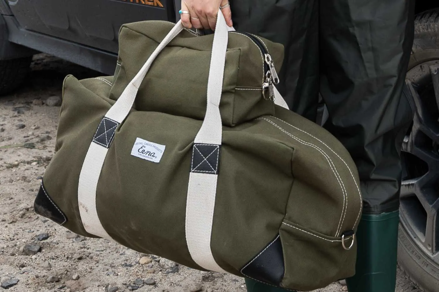 Canvas Weekend Duffel | The War & Peace Bag | 46L