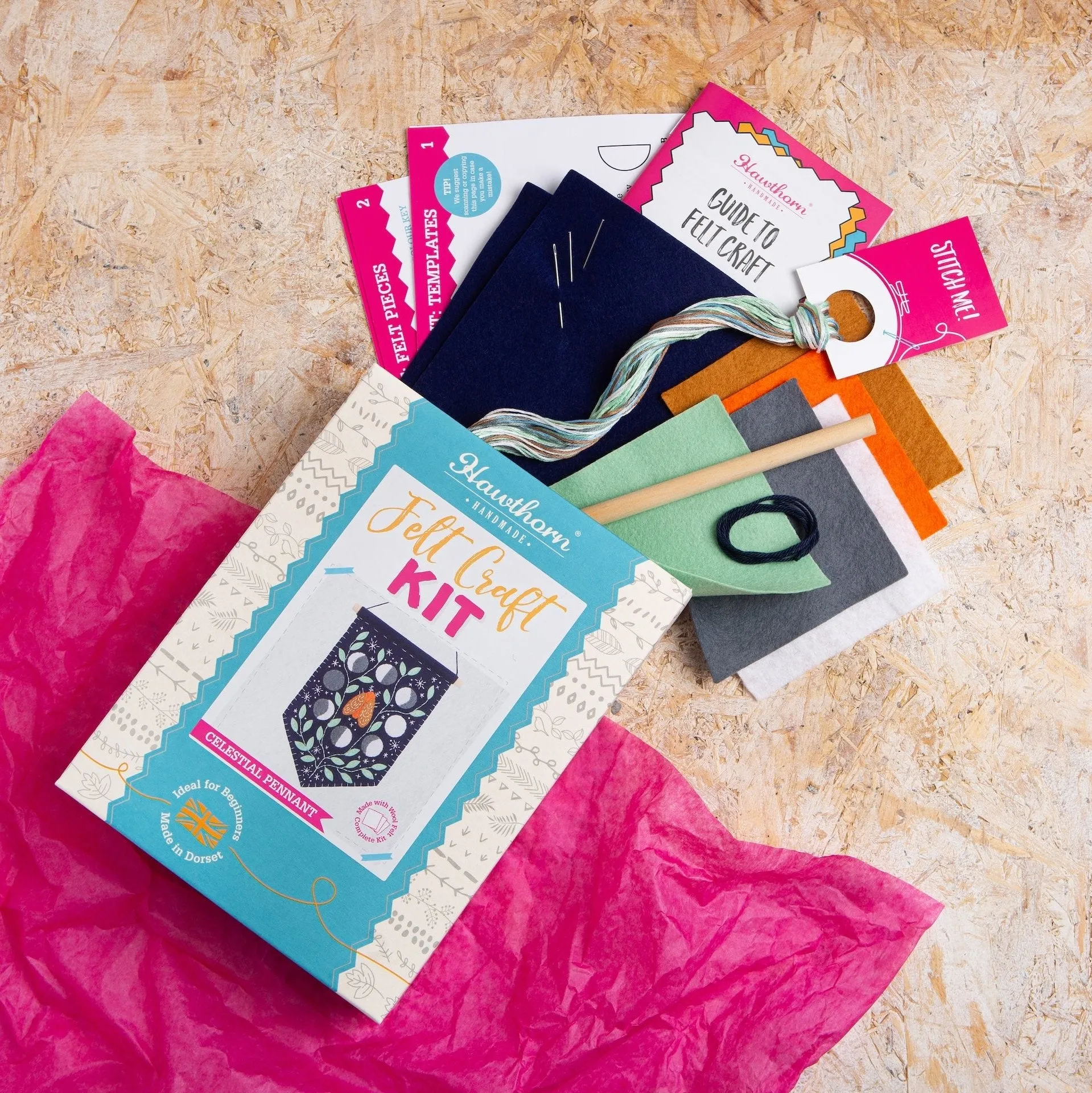 Celestial Pennant Felt Craft Kit