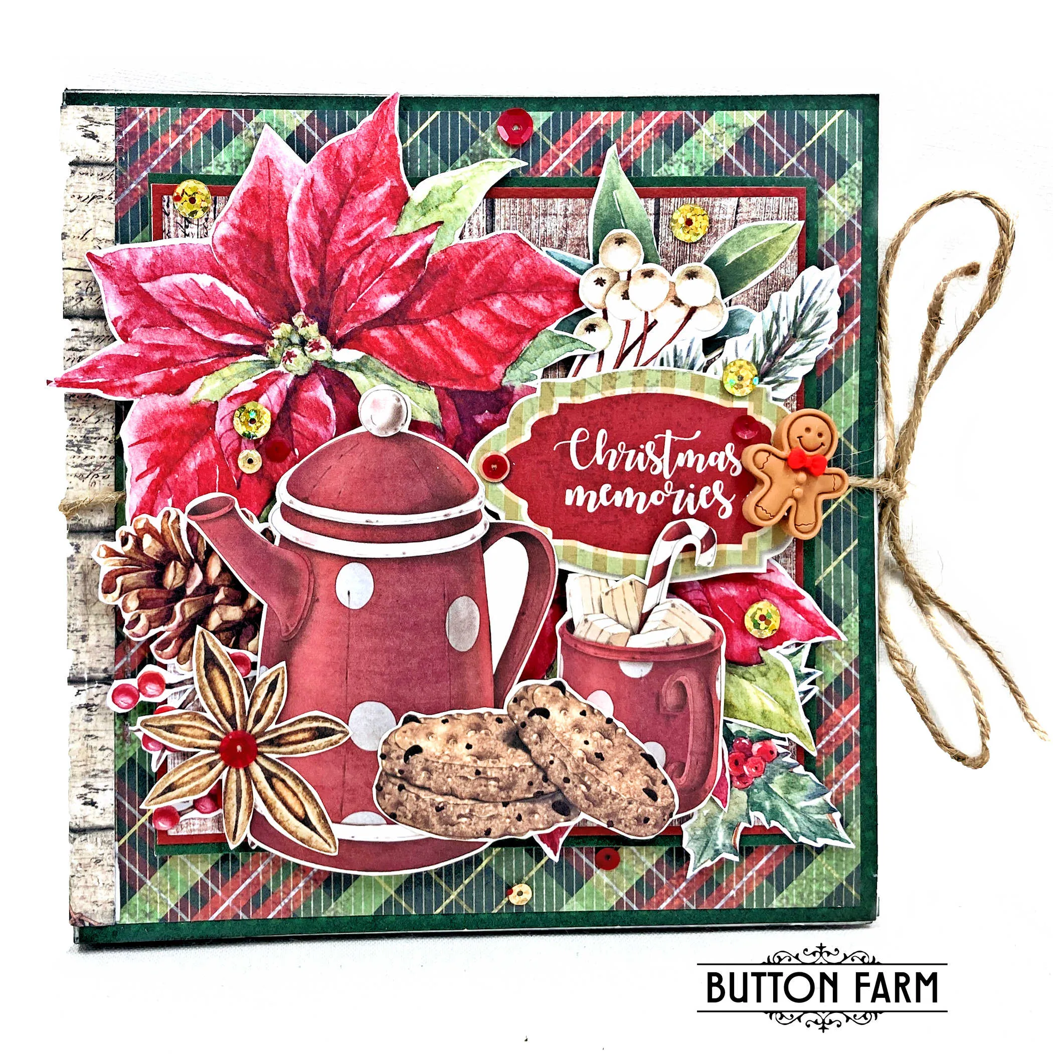 Christmas Vibes Christmas Card Kit by Kathy Clement - DIGITAL TUTORIAL