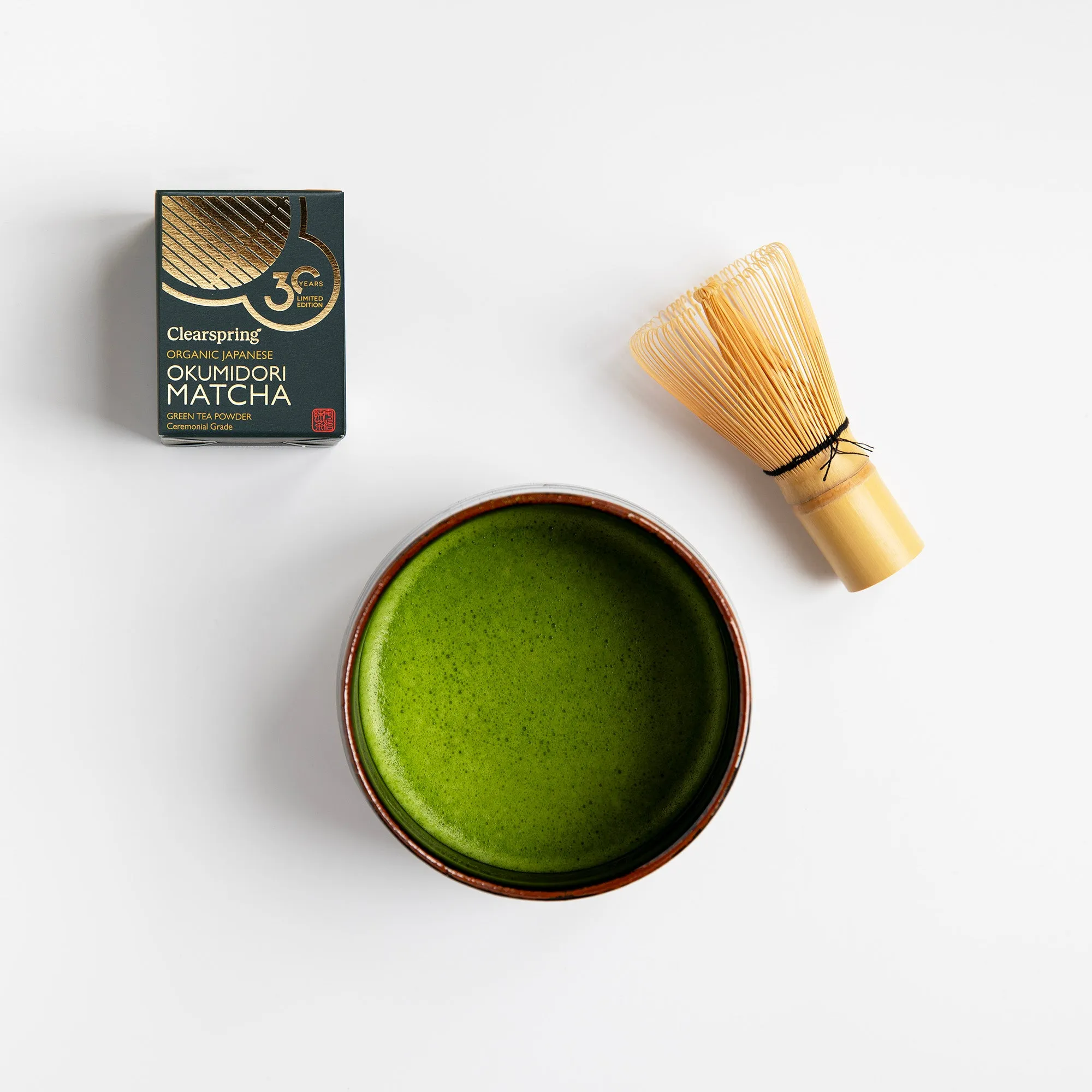 Clearspring Organic Japanese Okumidori Matcha - Ceremonial Grade 30g