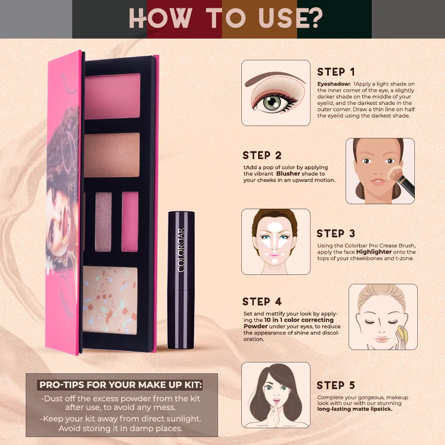 Colorbar Make Up Kit Dream Girl