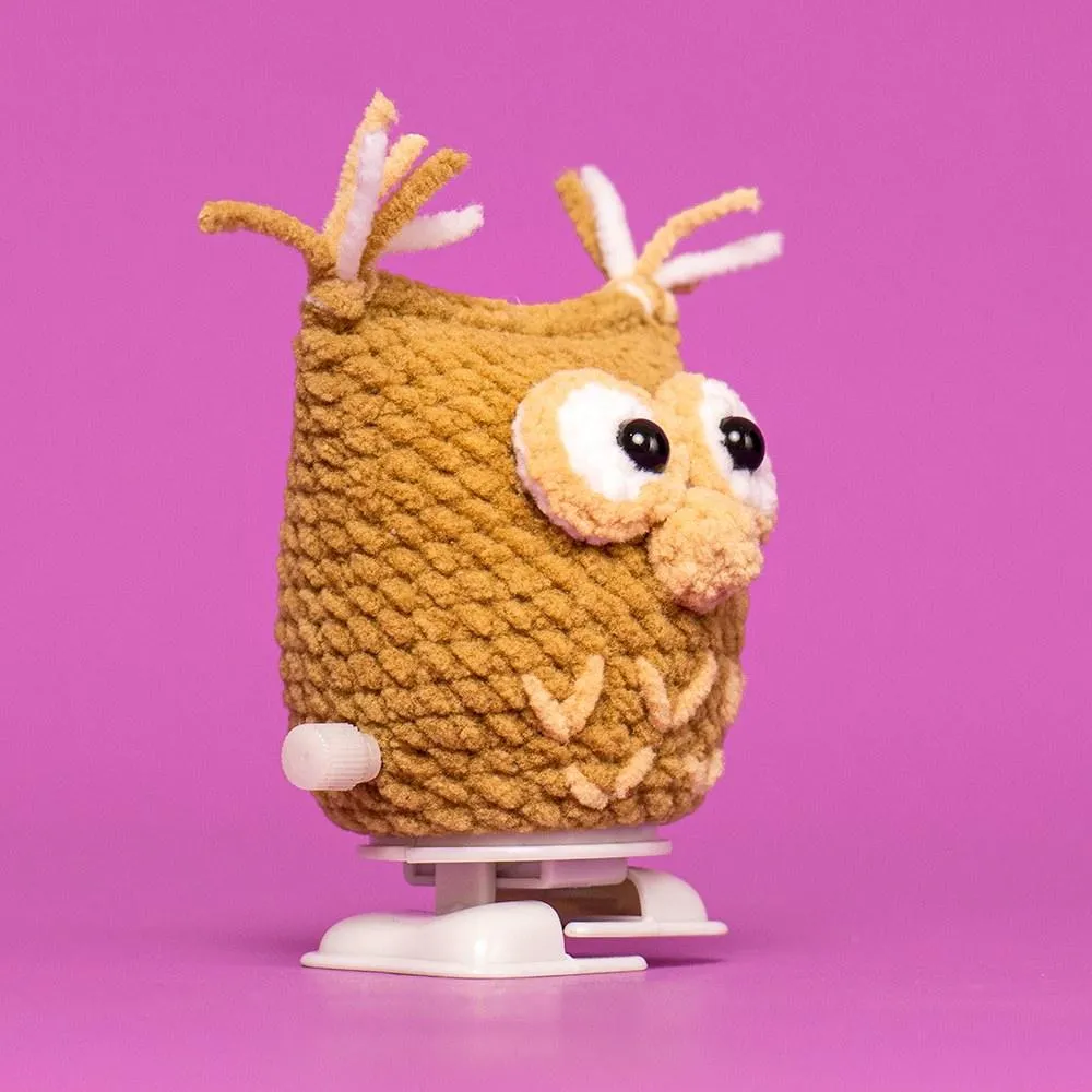 Cute Animal Walking Owl Crochet Kit
