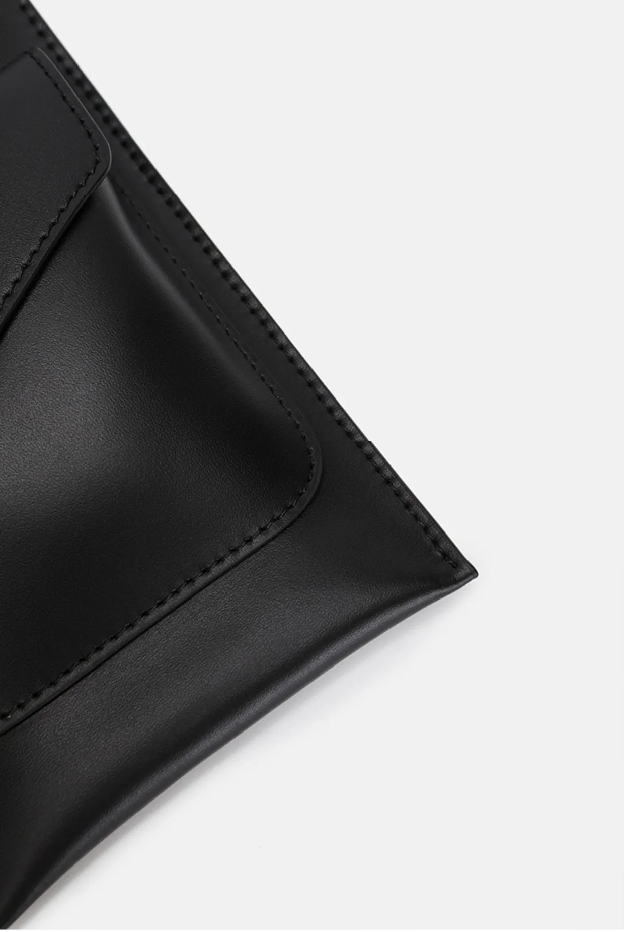 Cute Womens Mini Crossbody Phone Bags Black Leather Shoulder Bag