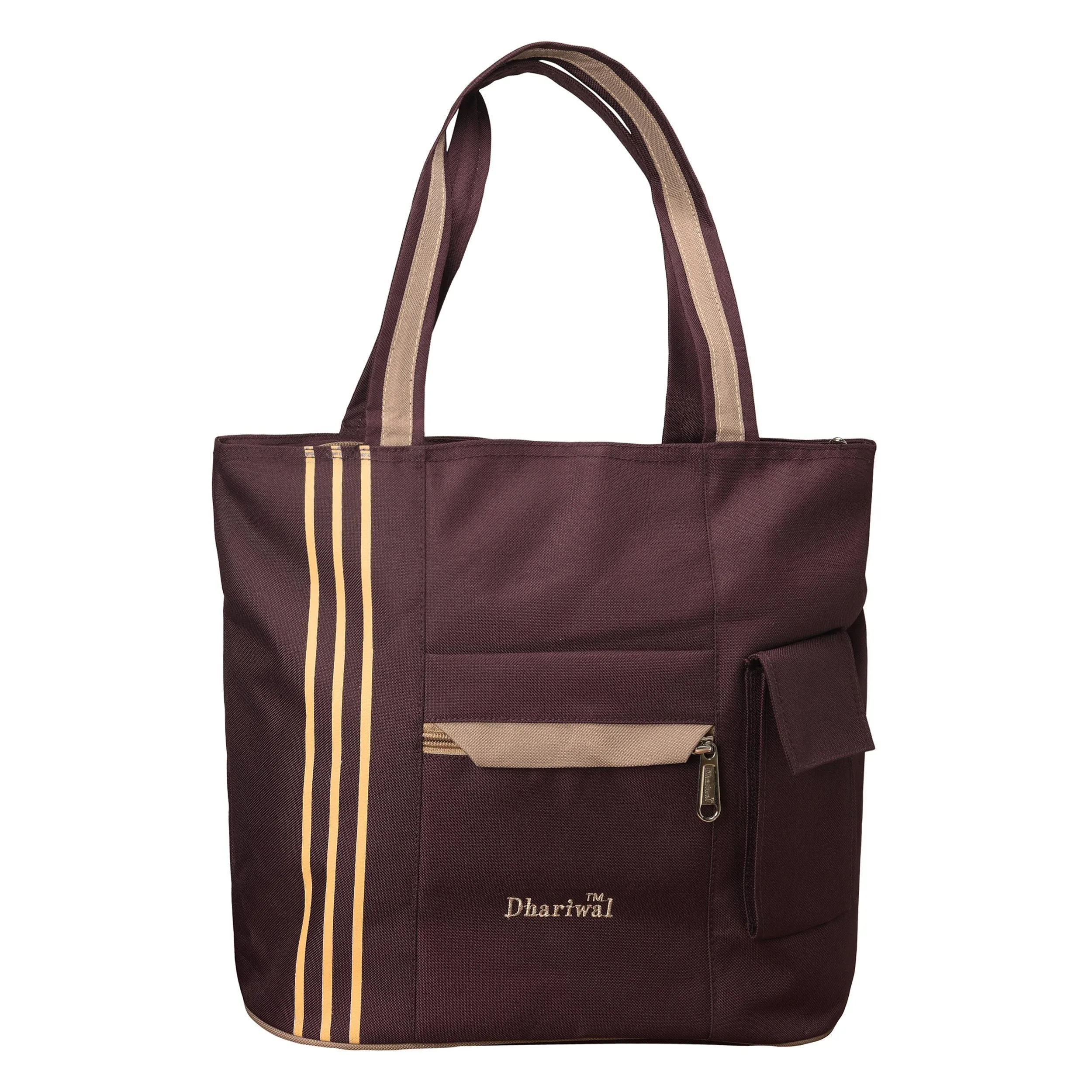 Dhariwal Matty Twin Handle Ladies Shopping Bag, Vanity Bag for Carriage, Travel, Casual,Outdoor SHB-9907