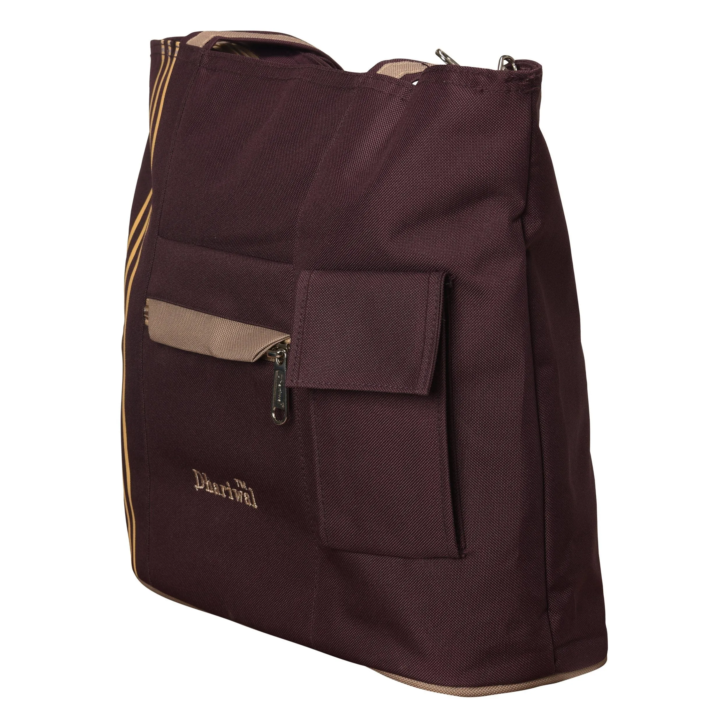 Dhariwal Matty Twin Handle Ladies Shopping Bag, Vanity Bag for Carriage, Travel, Casual,Outdoor SHB-9907