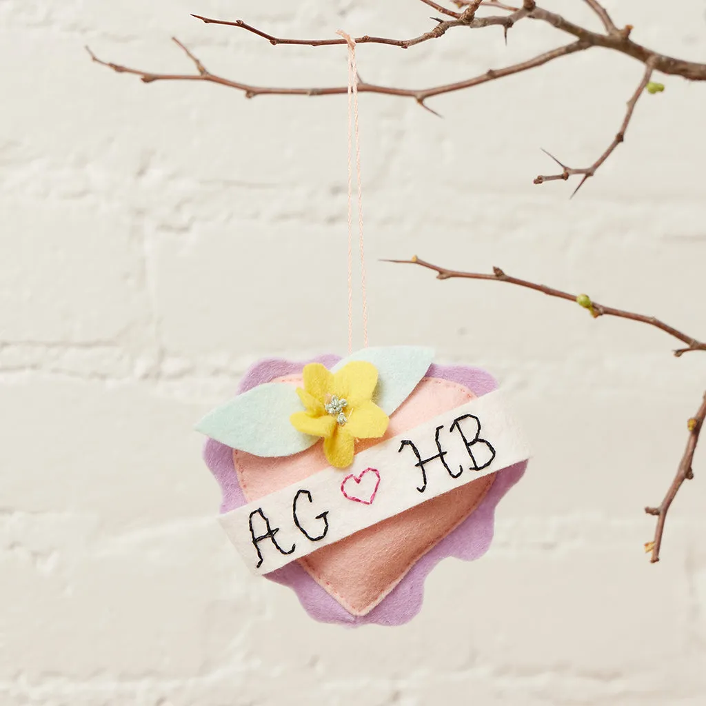DIY KIT Pastel Heart Box