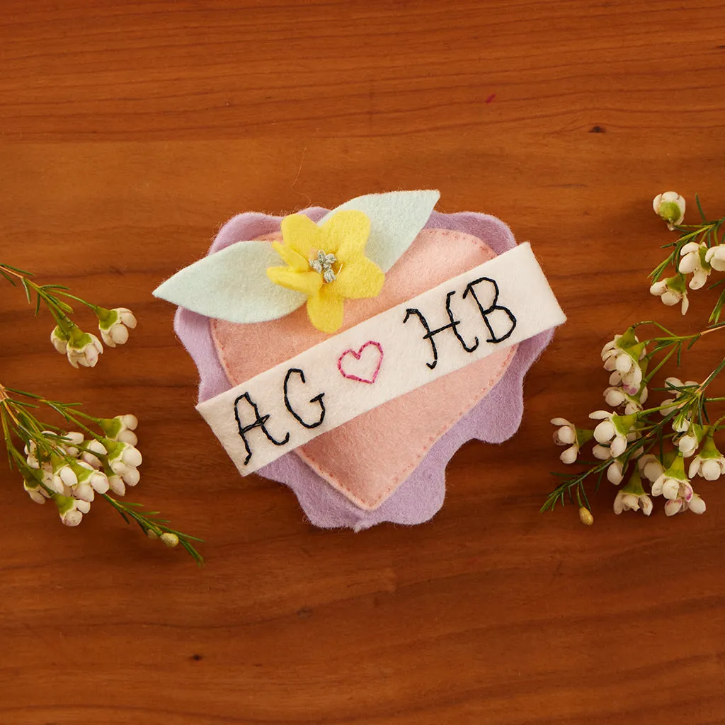 DIY KIT Pastel Heart Box