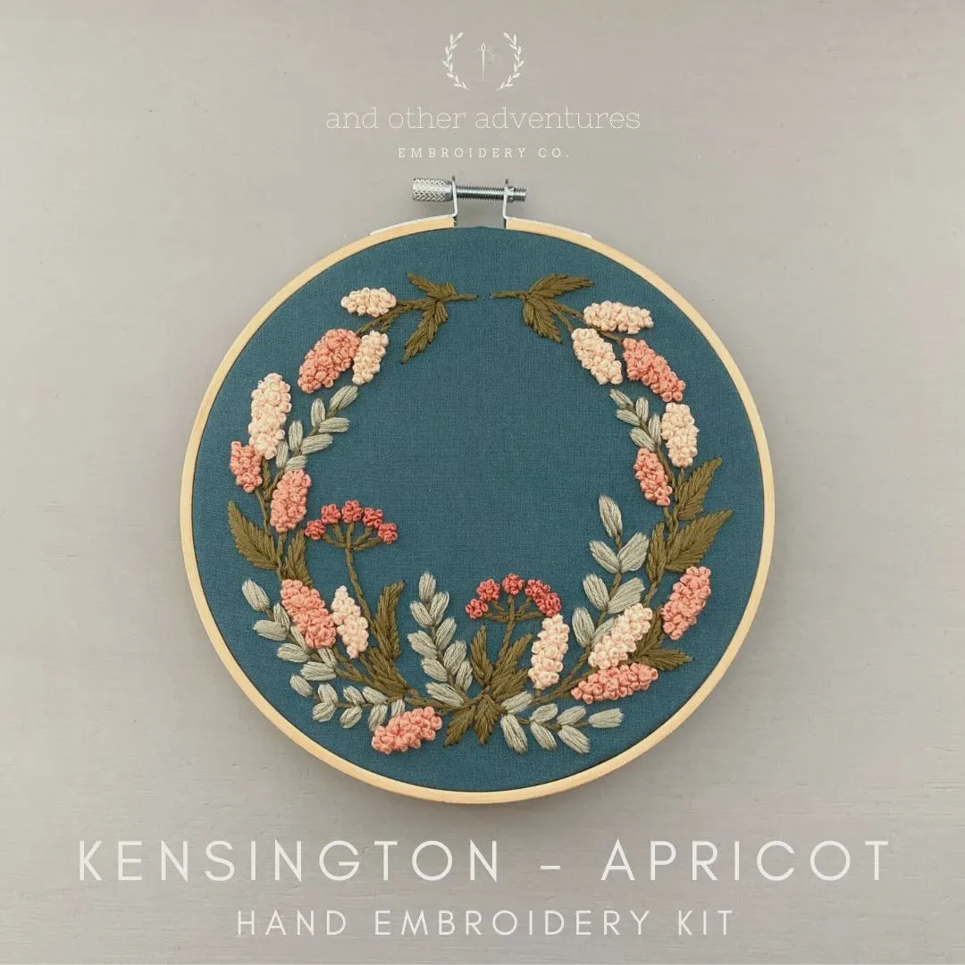 Embroidery Kit: Kensington Apricot