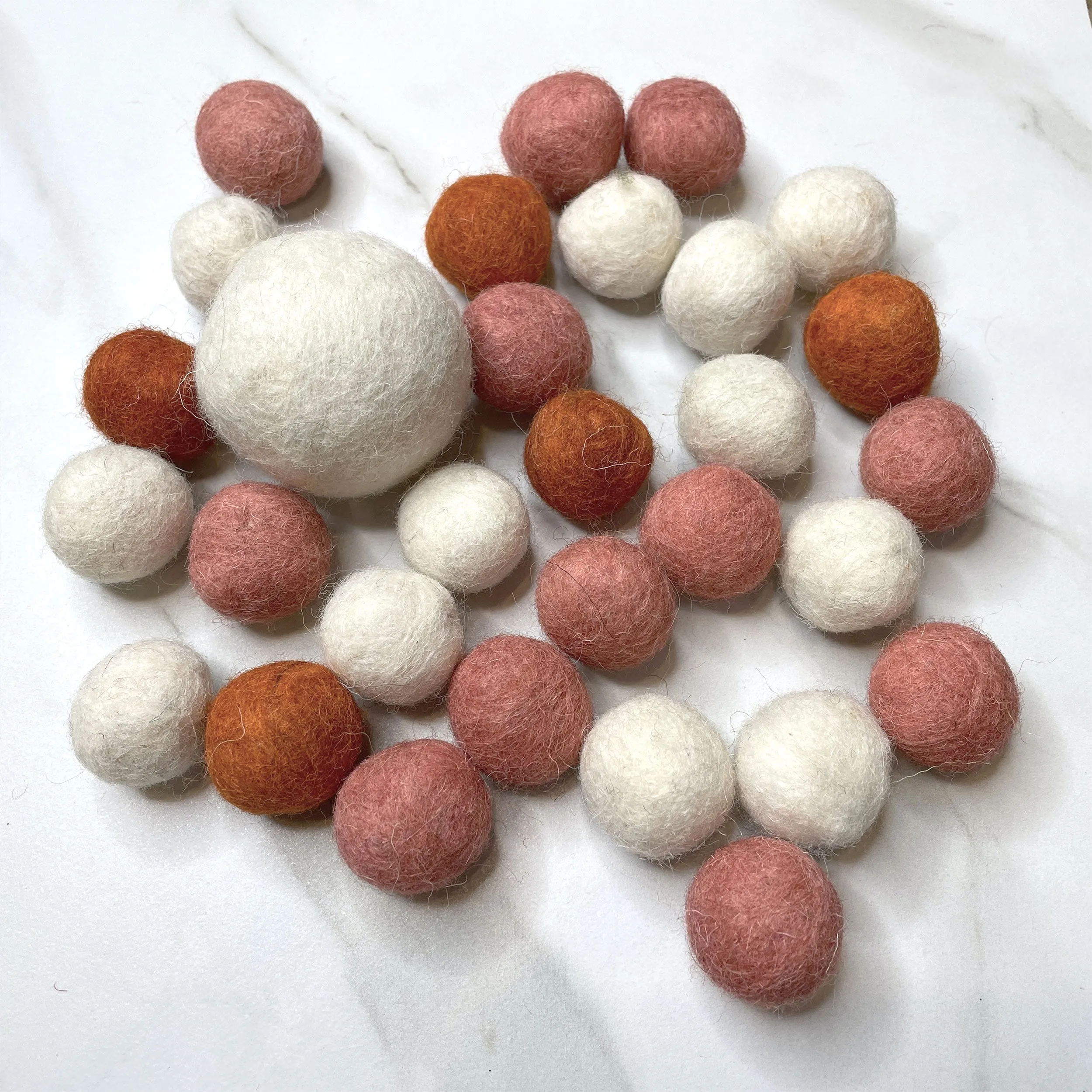 Felt Garland DIY Kit - Coral Collection