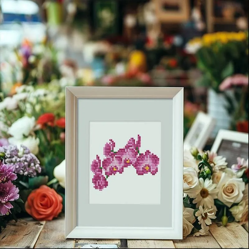 Floral Collection 2 - Mini Diamond Painting Kit