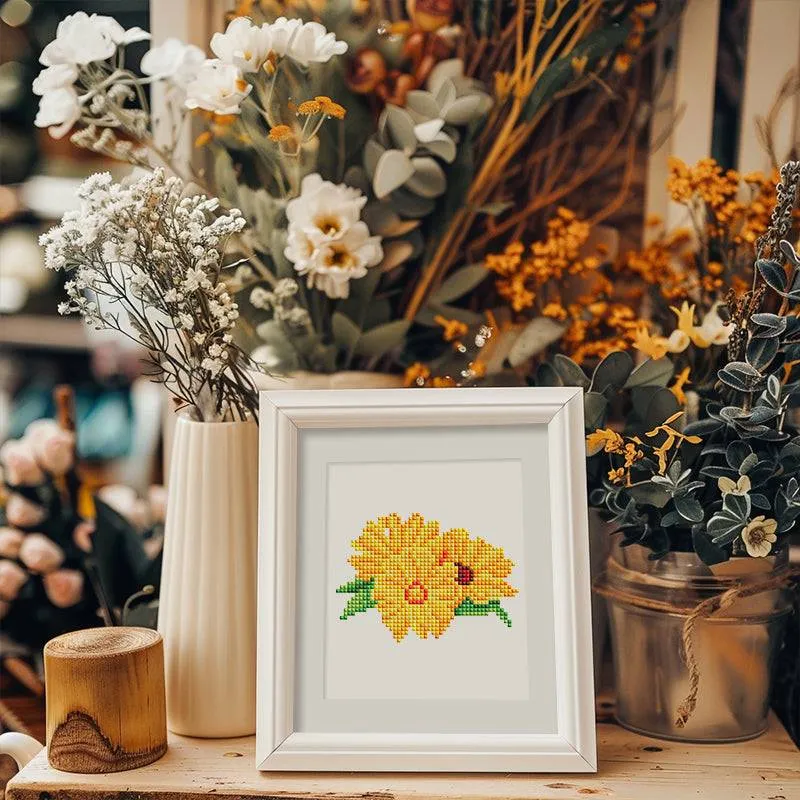 Floral Collection 2 - Mini Diamond Painting Kit