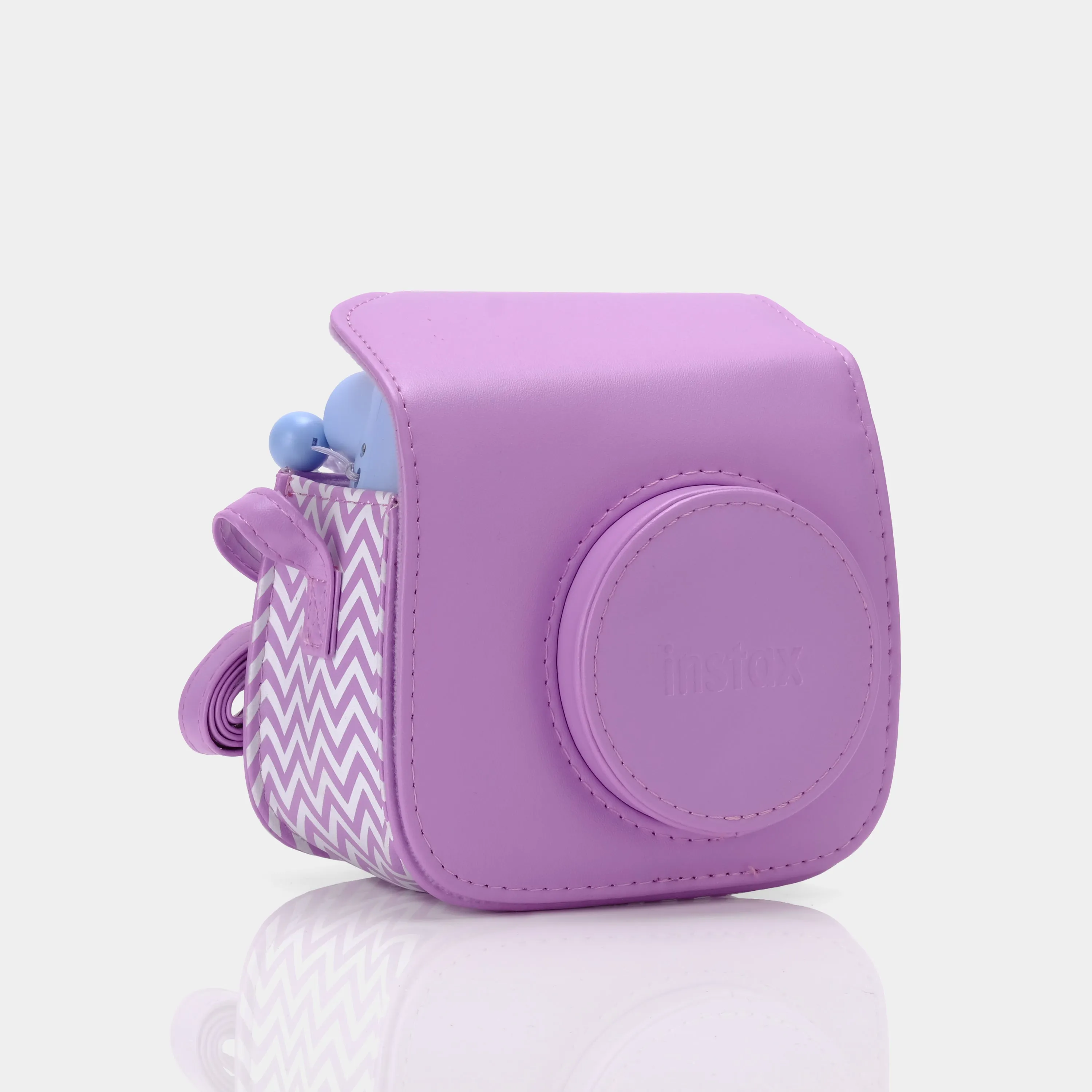 Fujifilm Instax Mini 7S Blue Instant Film Camera With Purple Bag - Refurbished