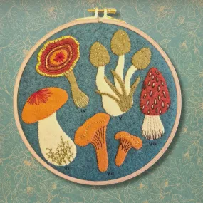 Fungi Applique Hoop Craft Kit