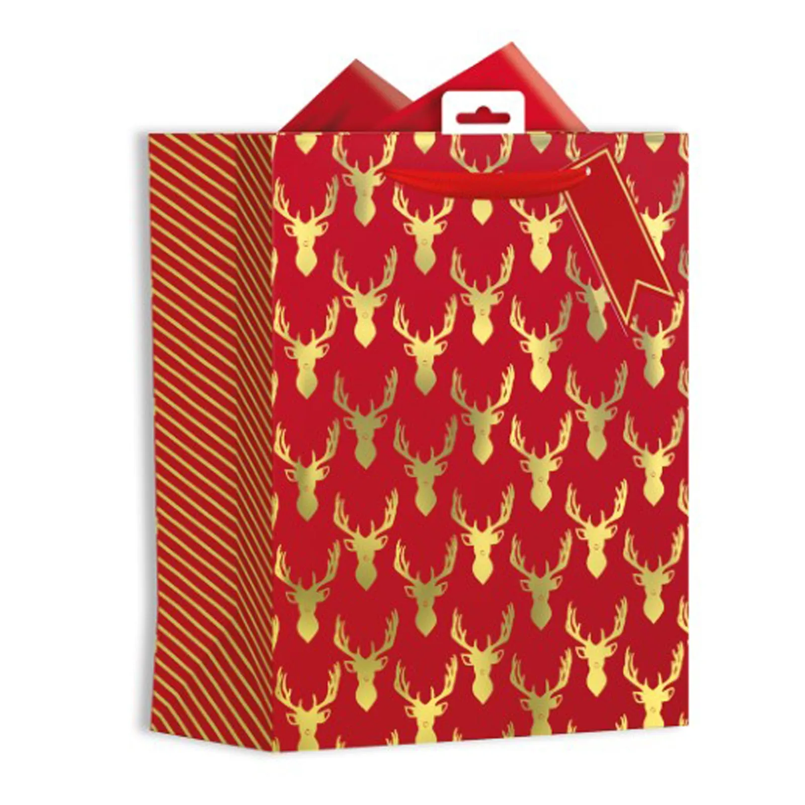 Giftmaker Luxury Stag Christmas Gift Bag