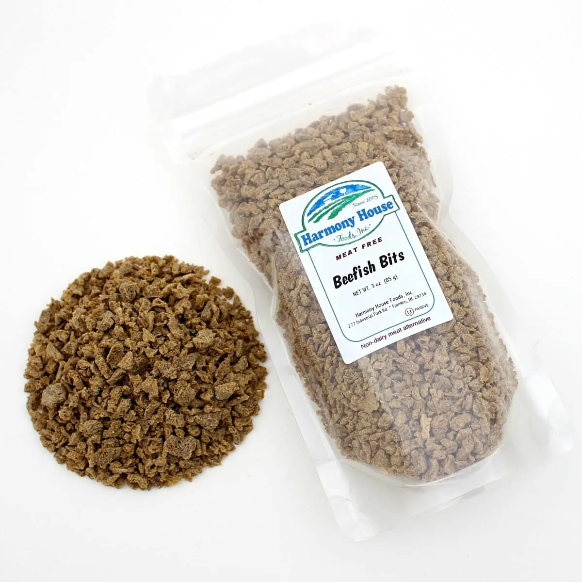 Harmony House Beef Style Bits (Unflavored) (2.5 oz)