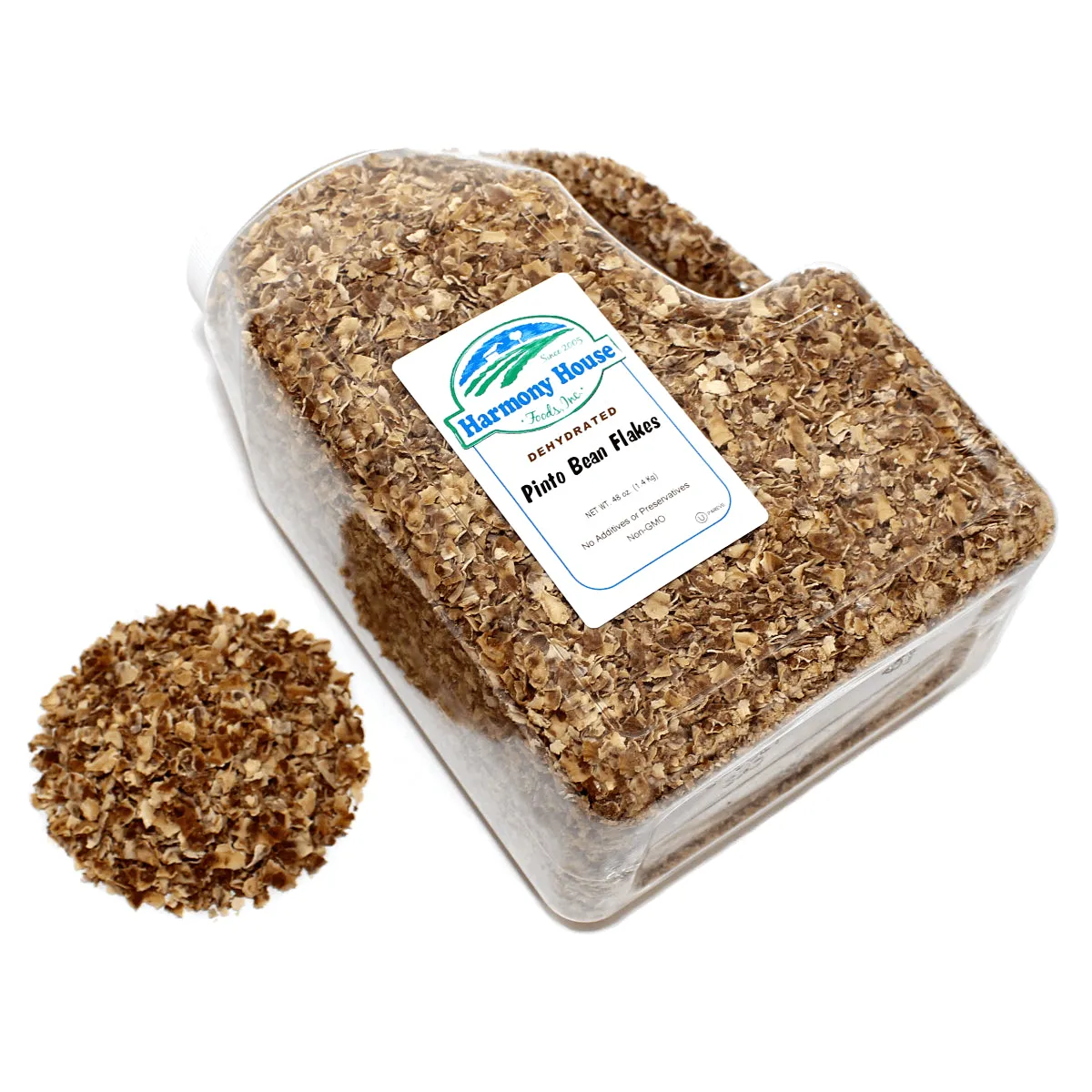 Harmony House Pinto Bean Flakes (48 oz)
