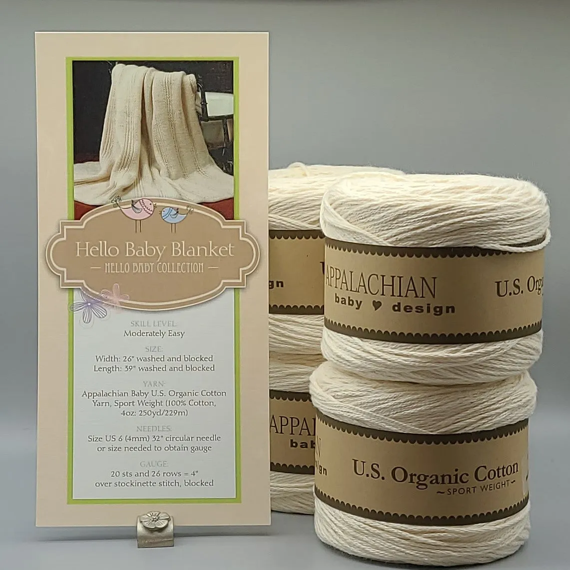 Hello Baby Blanket Kit