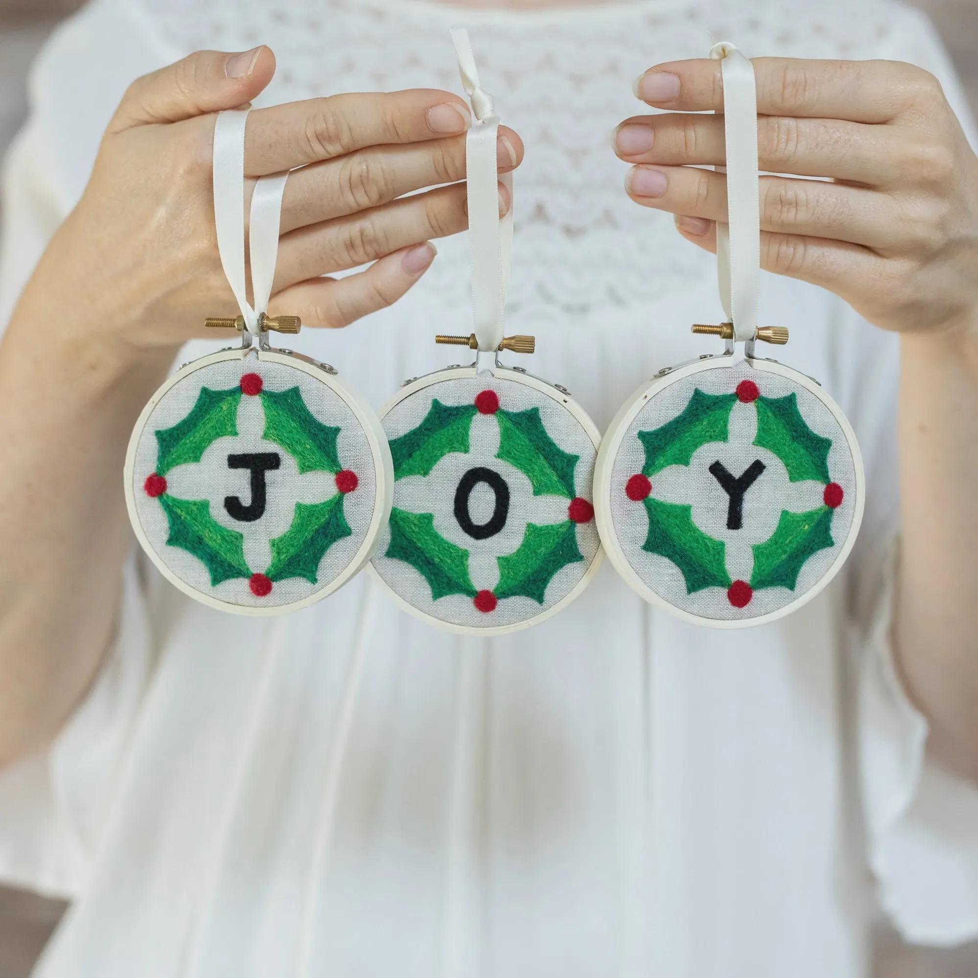 Joy Ornaments Needle Felting Kit