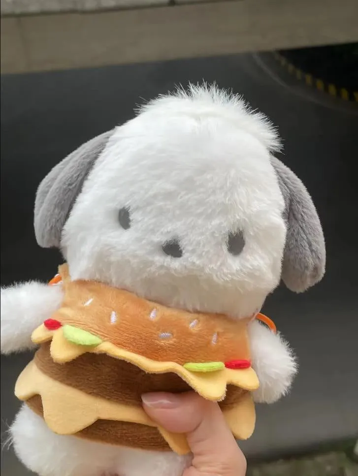 Kawaii Hamburger Puppy Bag