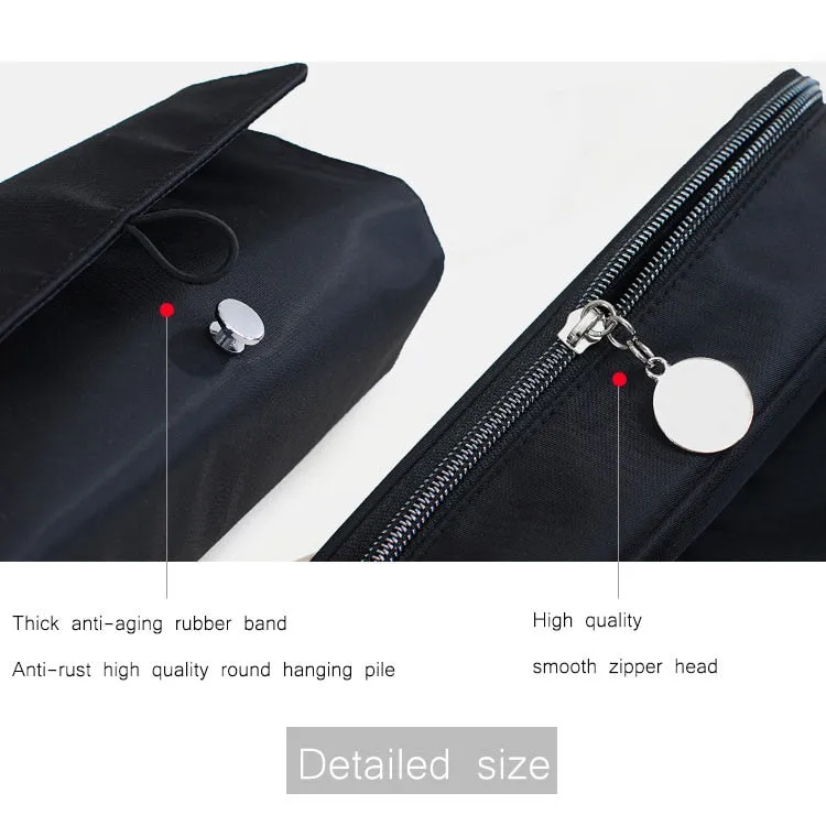 Makeup Bag Women/ Cosmetic Brush Bag Travel Organizer/ Waterproof Nylon Makeup Case