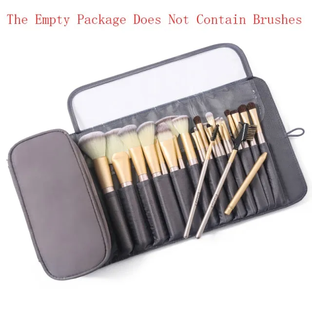 Makeup Bag Women/ Cosmetic Brush Bag Travel Organizer/ Waterproof Nylon Makeup Case