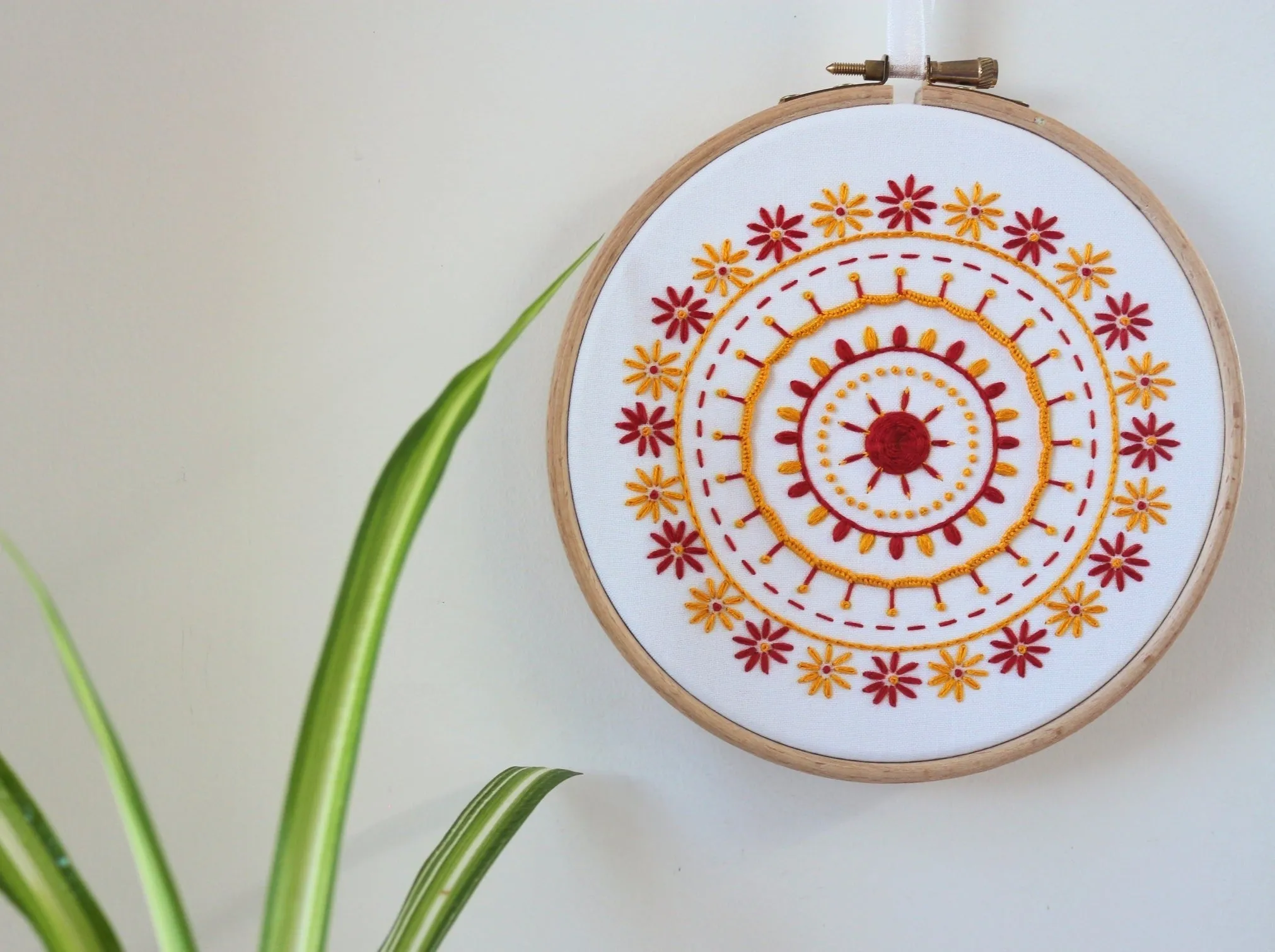 Mandala Embroidery Kit