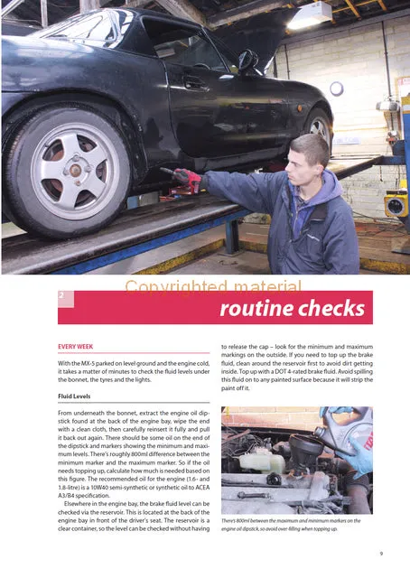 Mazda MX-5 Maintenance and Upgrades Manual