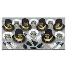Midnite Hour New Year's Party Kit for 50 (1/Pk)