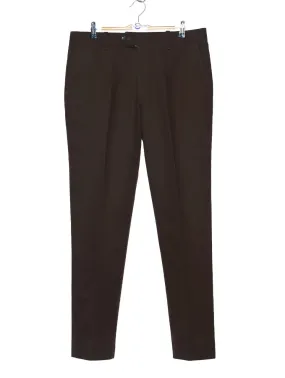 Mod Sta Press Trouser | Chocolate Brown Sta Press Trouser