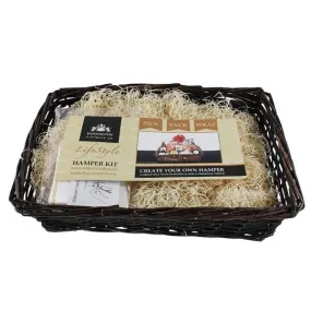 Oblong Hamper Basket Kit