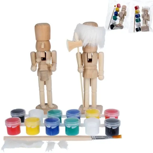 Paint Your Own Nutcracker Kit (2 Assorted Designs)