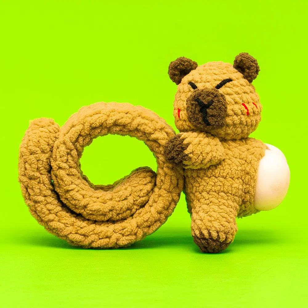 Press Bubble animal with Slap Bracelets Crochet Kit