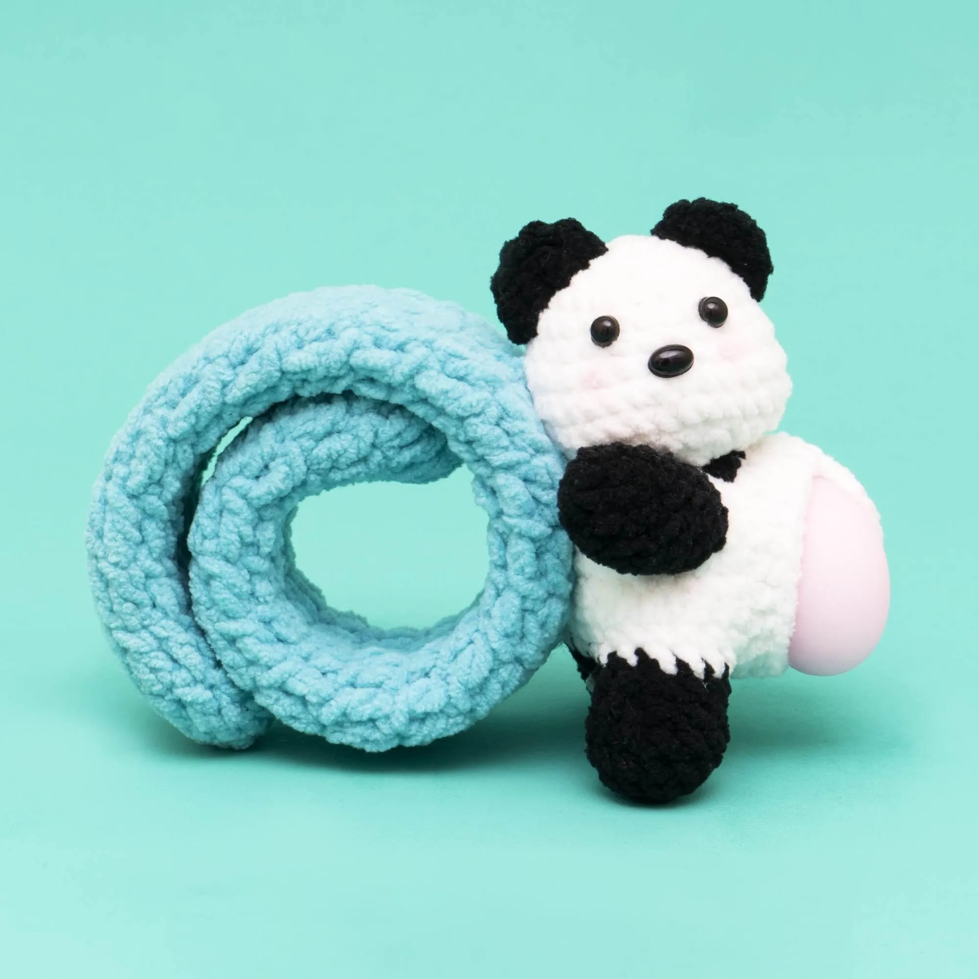 Press Bubble animal with Slap Bracelets Crochet Kit