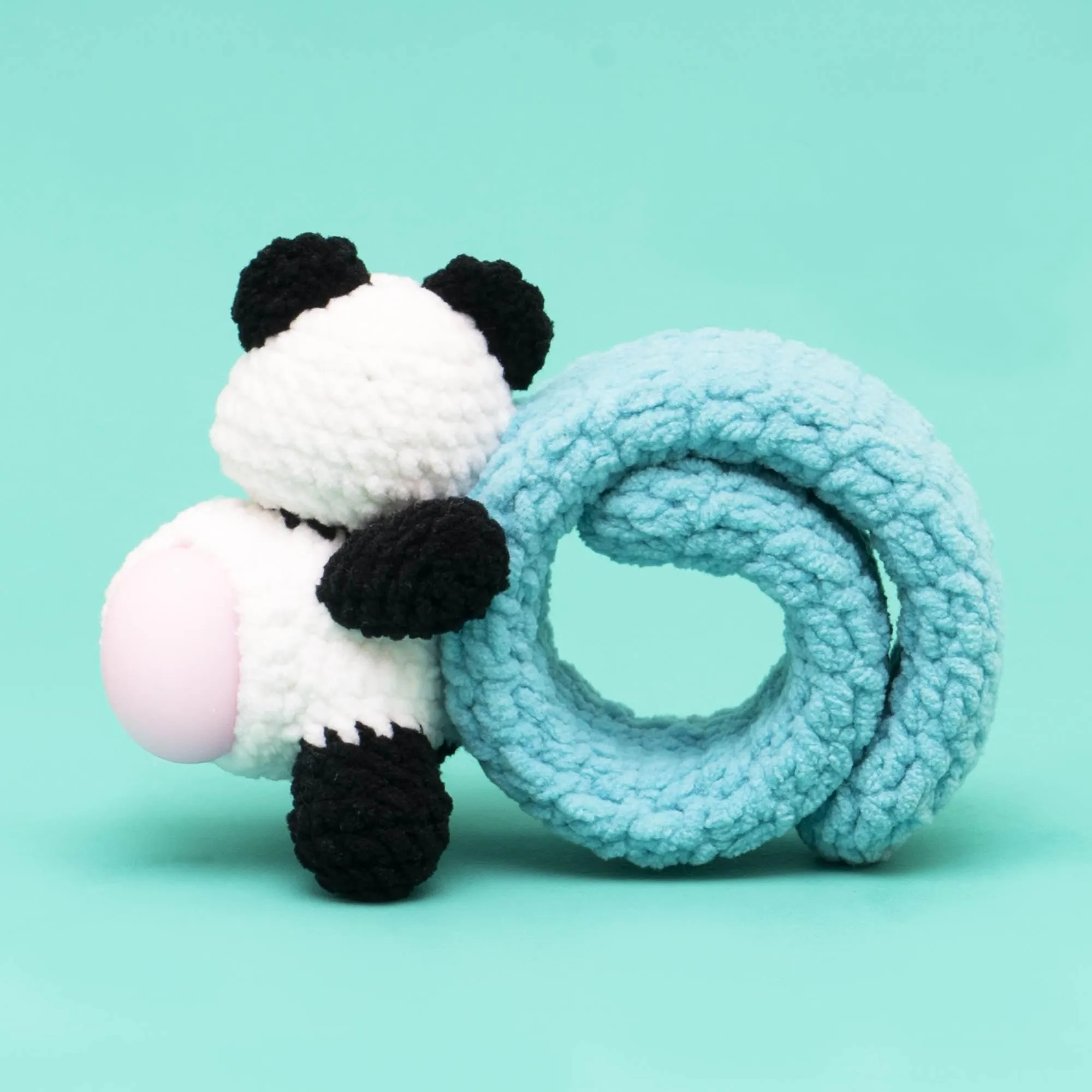 Press Bubble animal with Slap Bracelets Crochet Kit