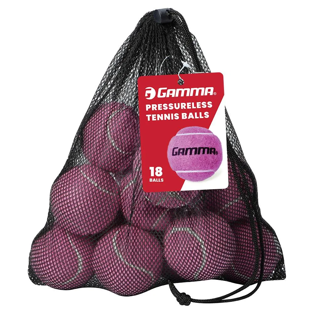 Pressureless Tennis Balls 18pk