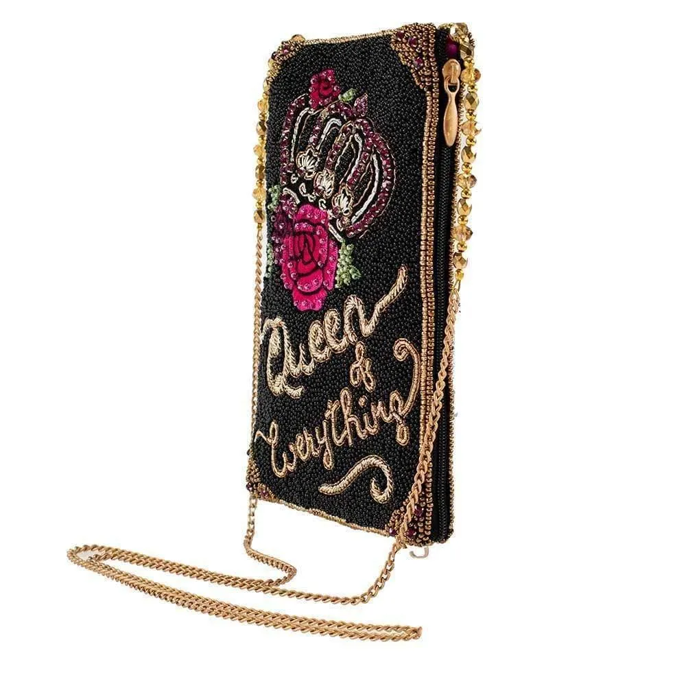 Queen of Everything Crossbody Phone Bag by Mary Frances