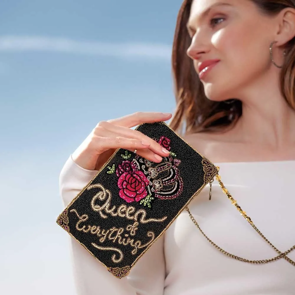 Queen of Everything Crossbody Phone Bag by Mary Frances