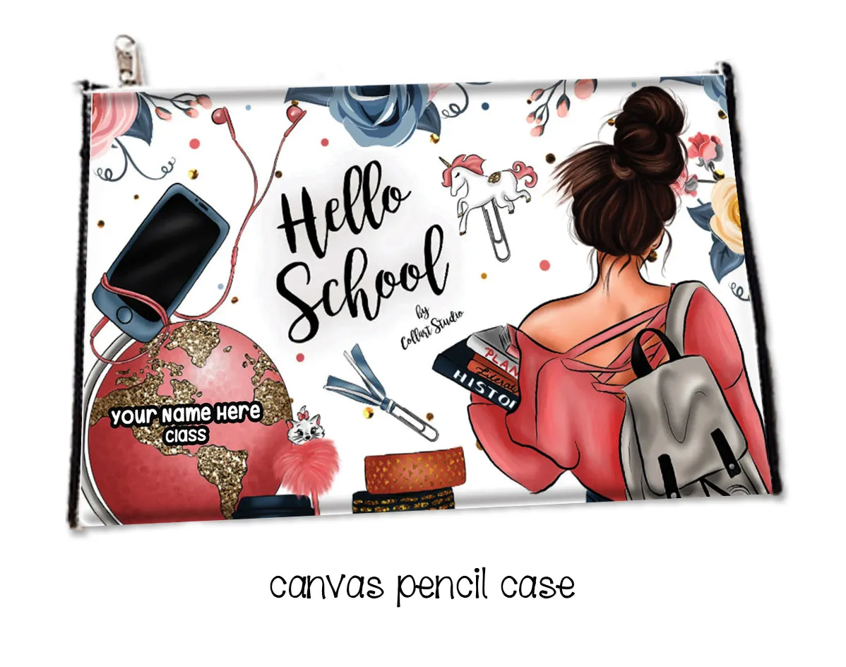 ""Fashion girls" School labels packs