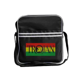 Rocksax Trojan Zip Top Messenger Bag- Flag