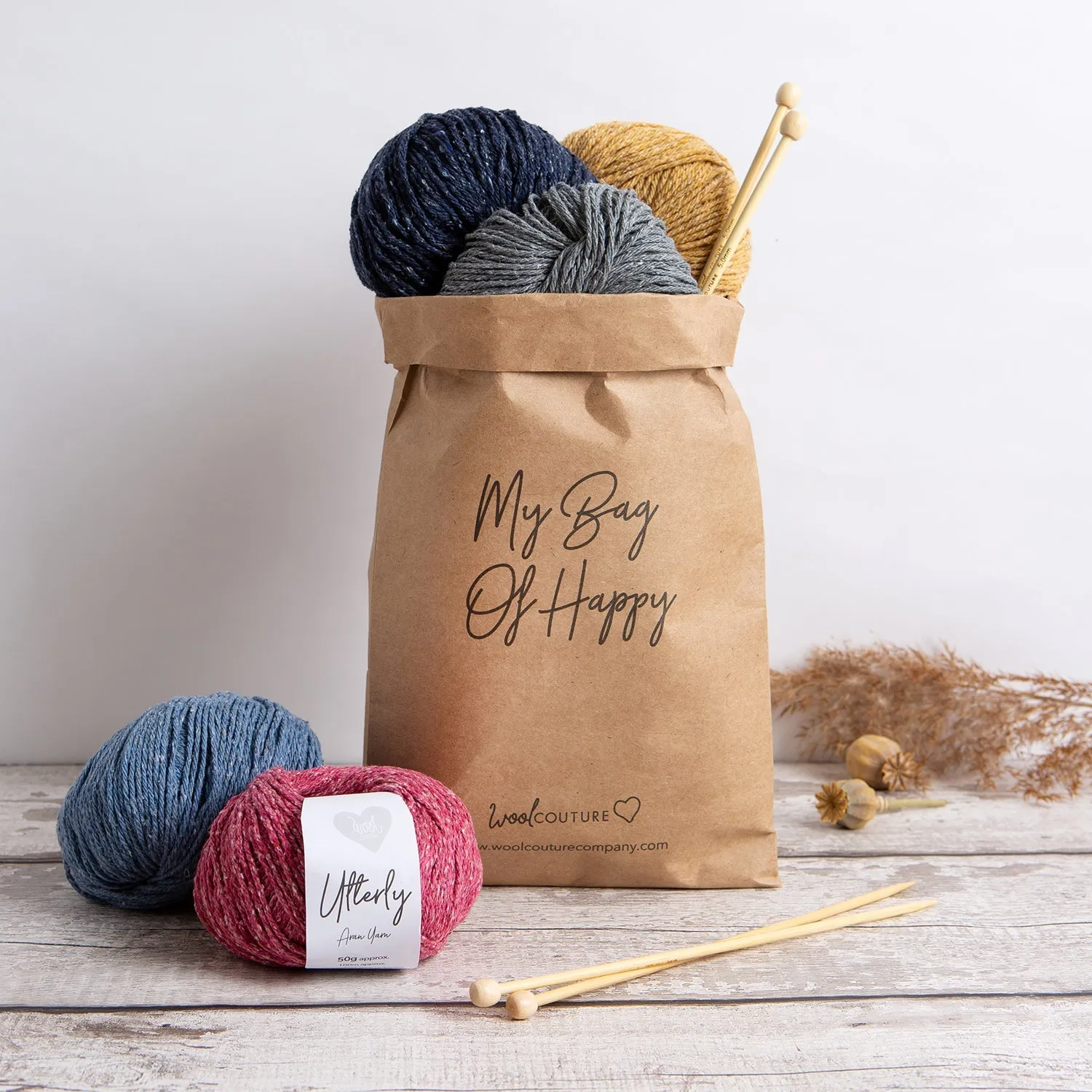 Small Knot Bag Knitting Kit